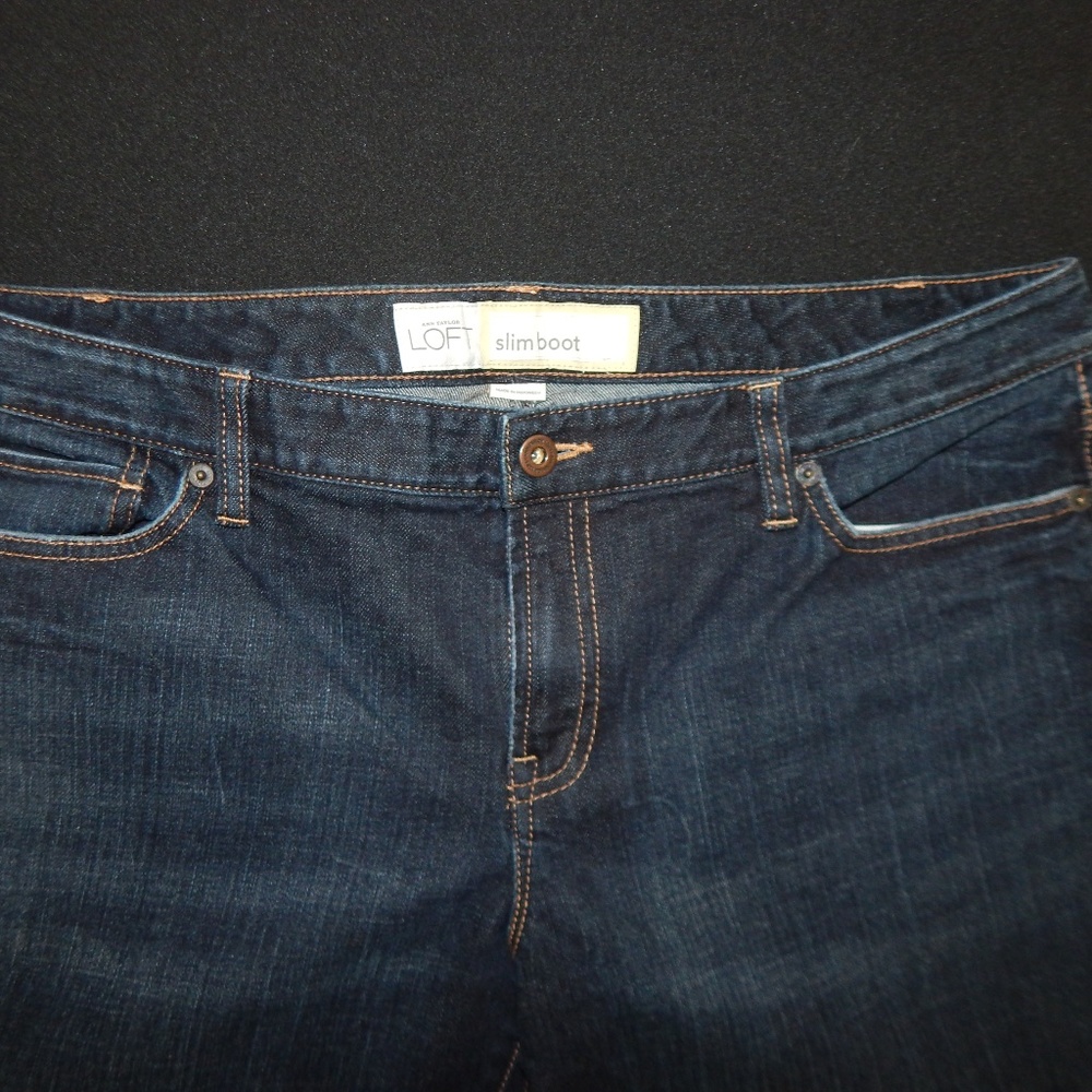 Ann Taylor LOFT Slim Boot Cut Jeans NWOT